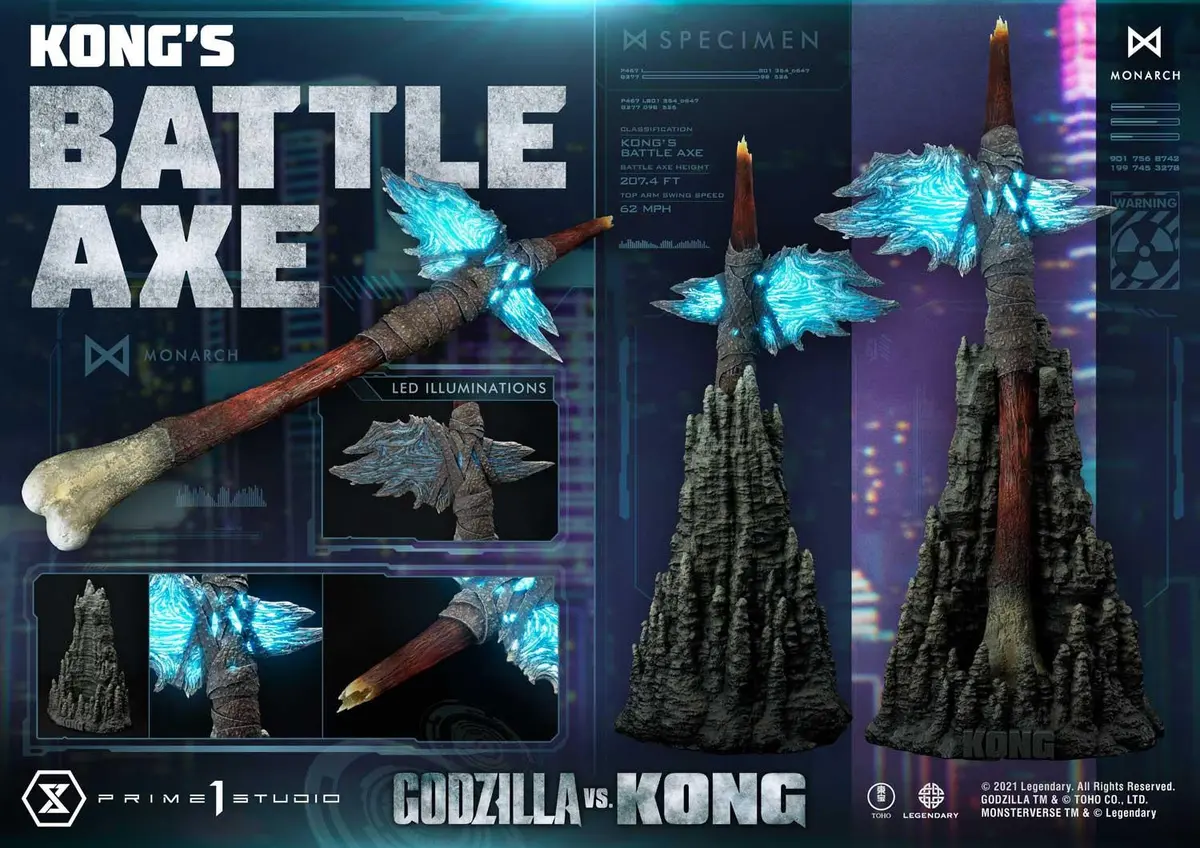 Godzilla Vs Kong: Kong's Battle Axe 1