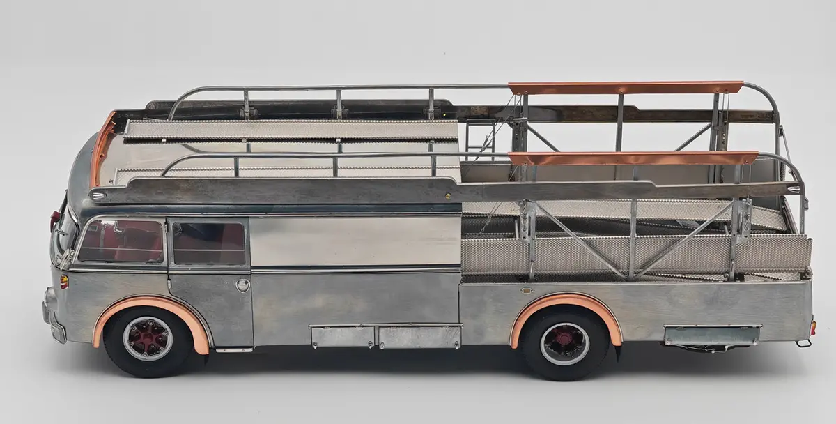 Bartoletti Type Fiat 642 Rn2 1957 Racing Transporter Clear Finish (Pre-Order) 1