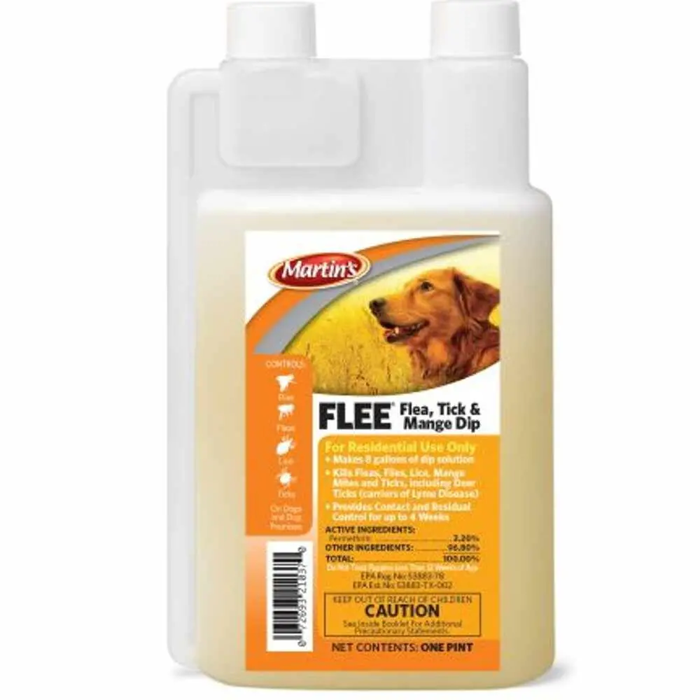Flee Flea-Tick-Mange Dip 16Oz 1