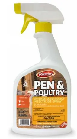 Martin's: Pen & Poultry Spray Qt 1