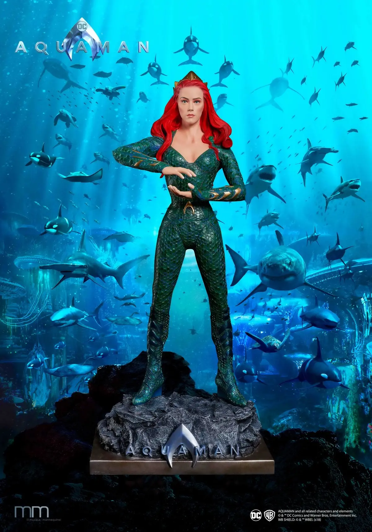 Dc Aquaman (2018): Mera Life Size Statue 1