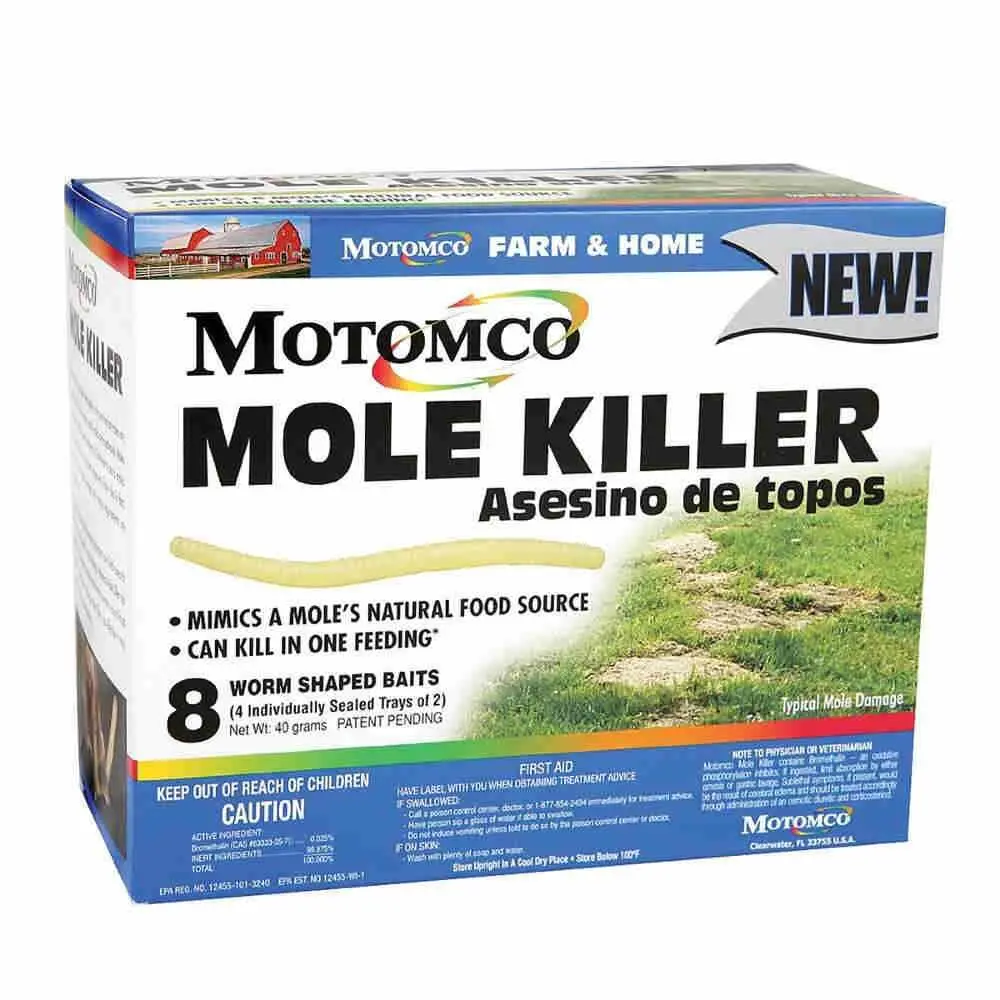 Motomco: Mole Killer (Worm) 4 Pks 1