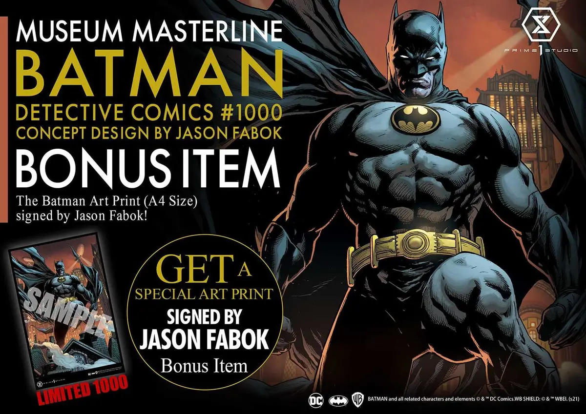 Dc: Batman Detective Comics #1000 Deluxe Bonus 1