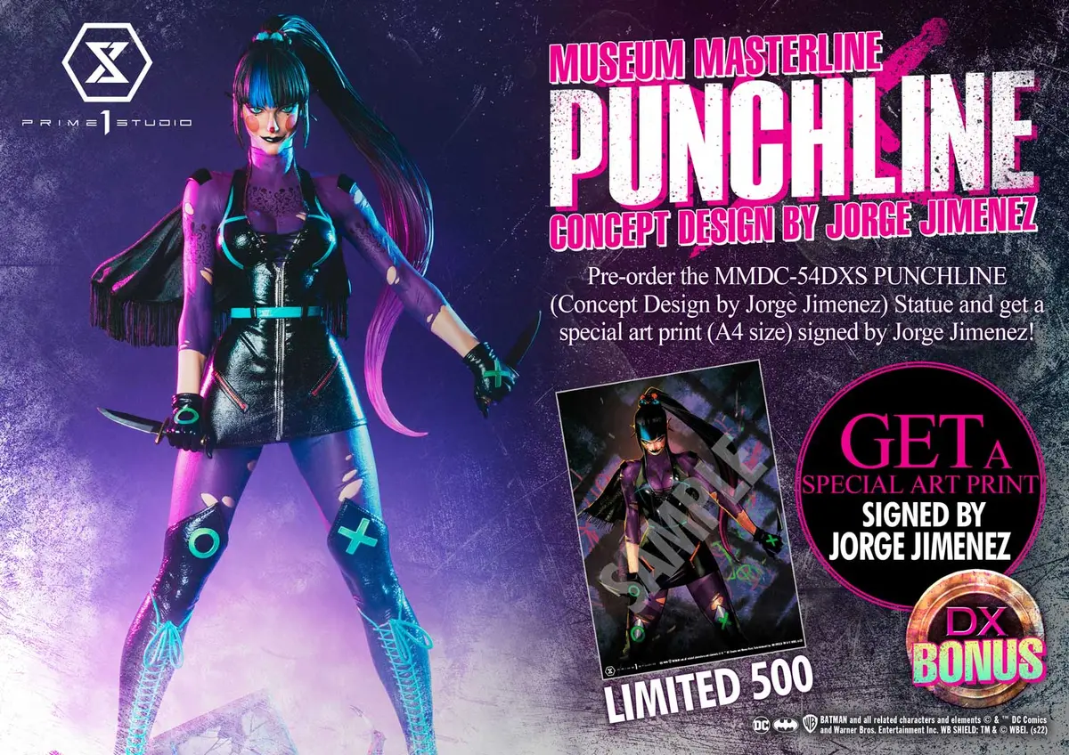 Dc Comics: Punchline Deluxe Bonus Version 1