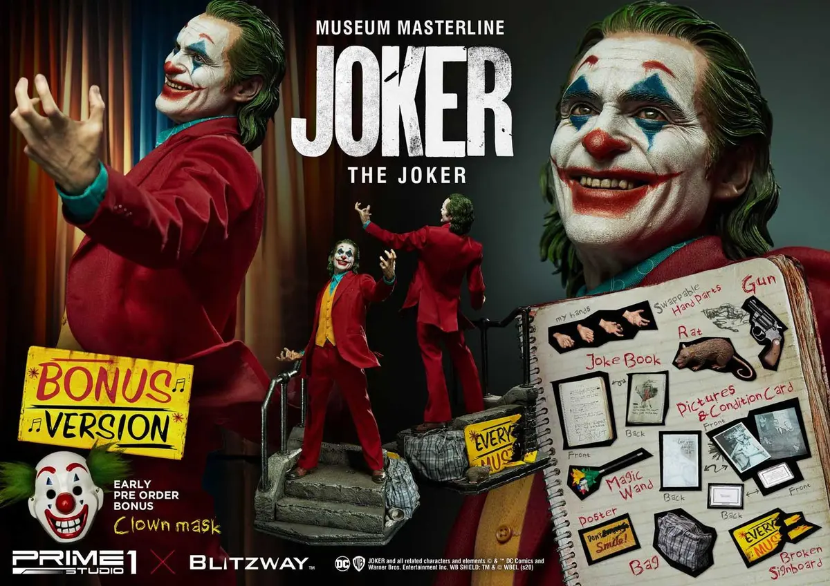 Dc Comics: The Joker Third Scale Statue (Bonus Version) 1