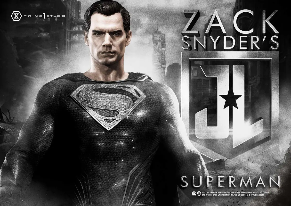 Dc Zack Snyder's Justice League: Superman Black Suit Version 1