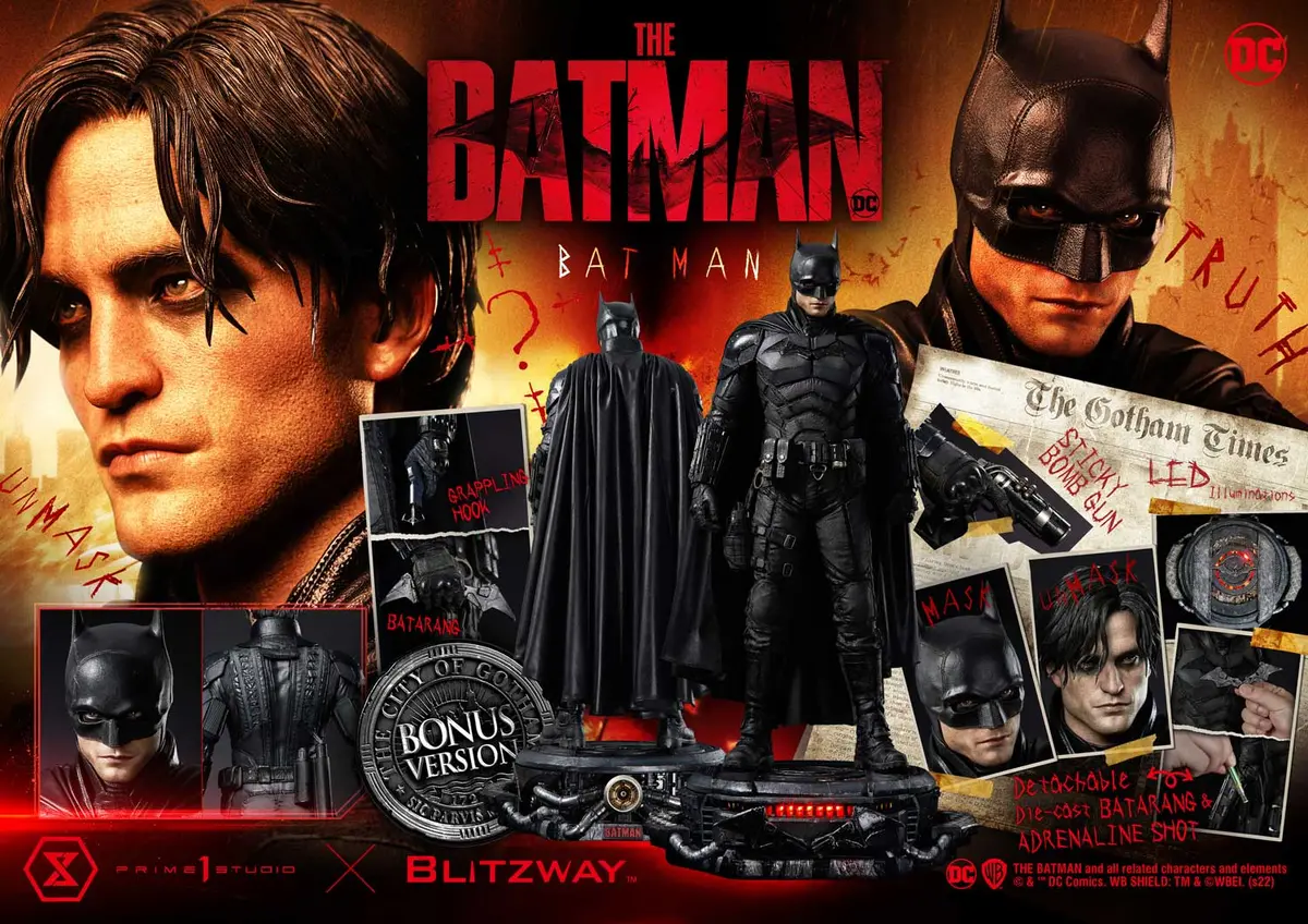 Dc The Batman (2022): The Batman Bonus Version 1
