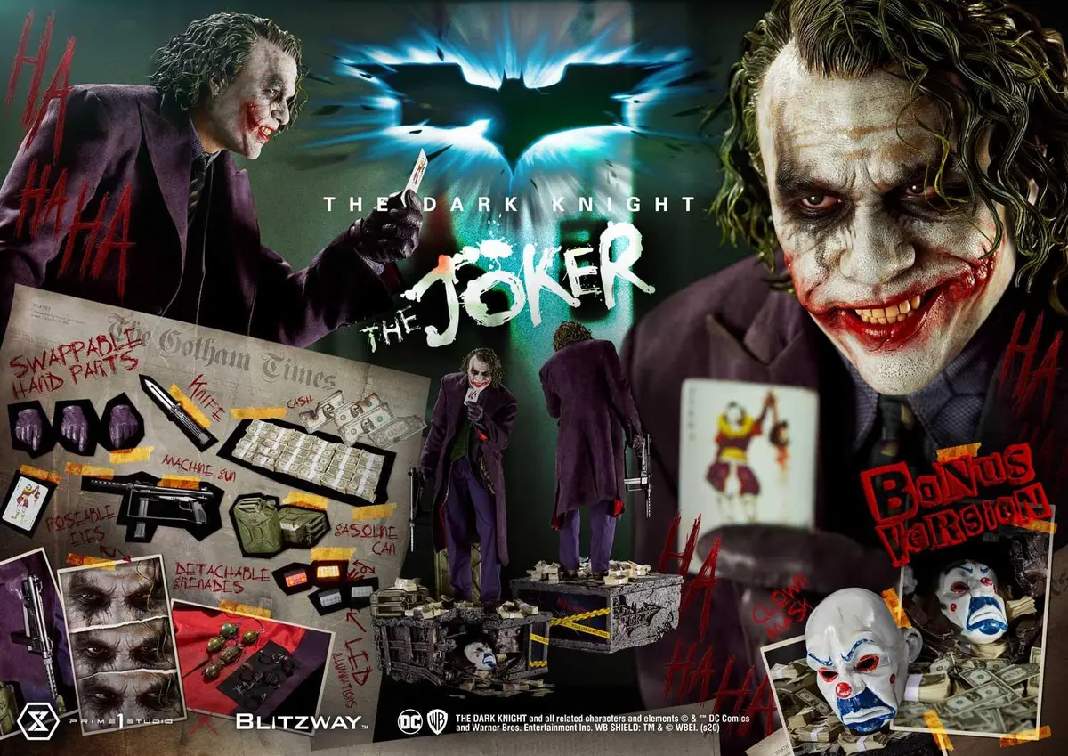 Dc The Dark Knight: The Joker Bonus Version 1