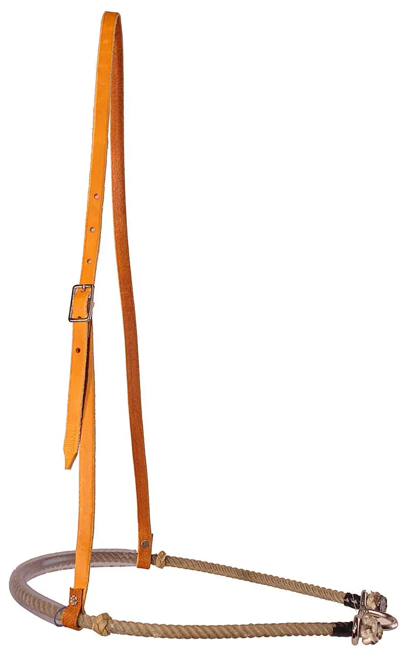 Rope Noseband, 7/16" With Vinyl Nose Cover 1