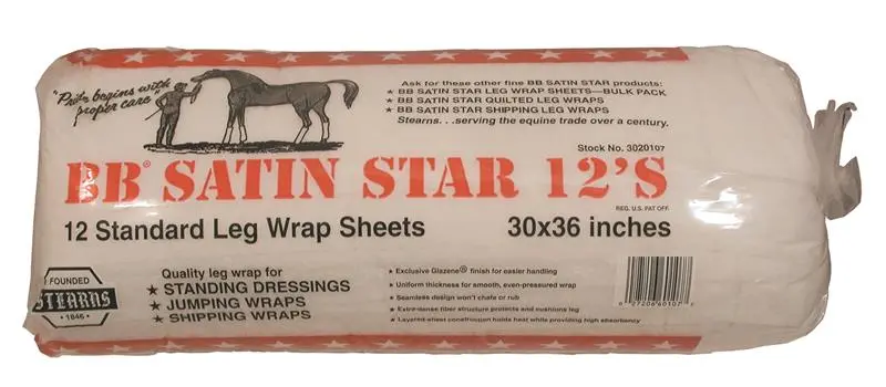 Wrap, Leg, Bb Satin, Cotton 1