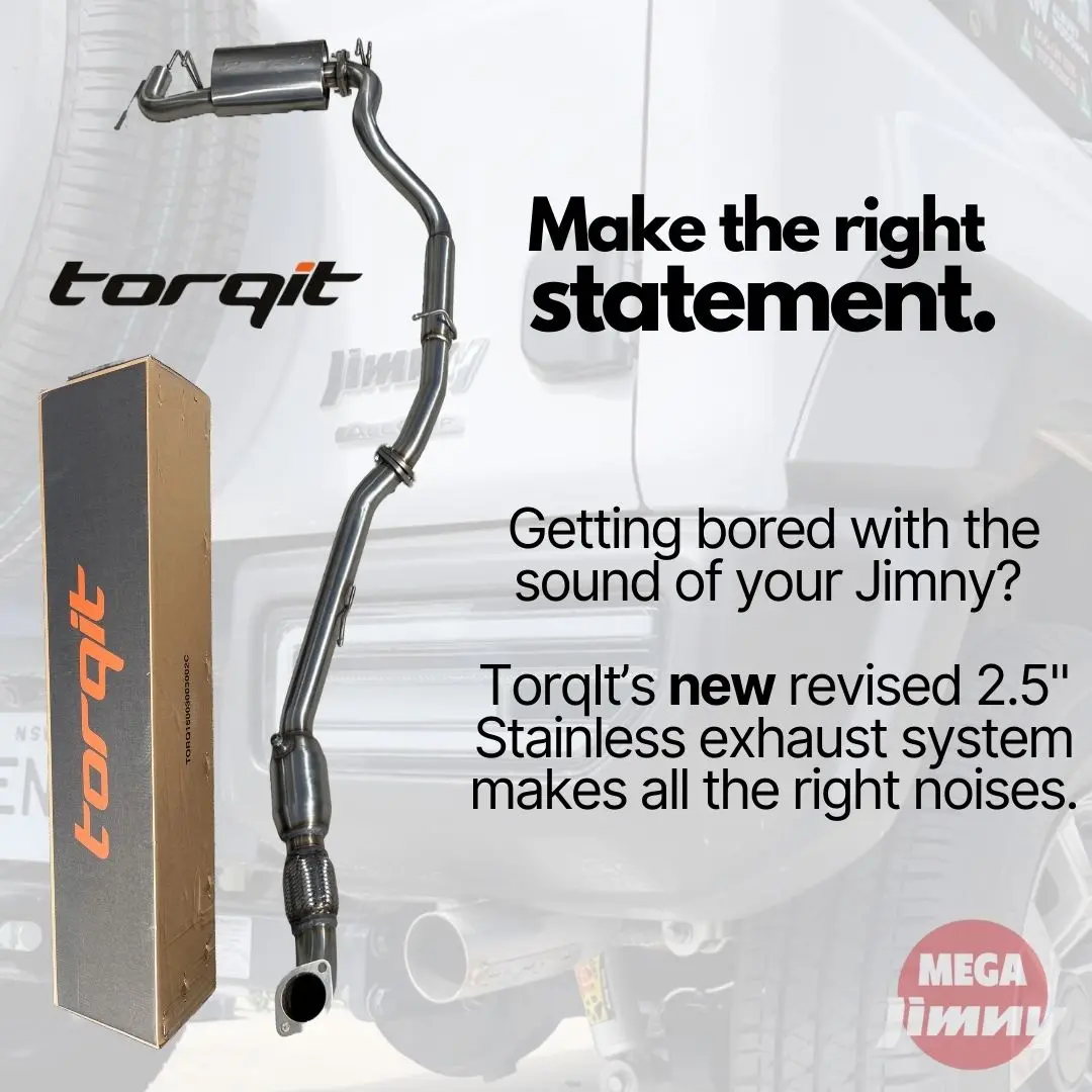 Torqit High-Performance 2.5" Catback Exhaust (Jb74 Jimny) 1