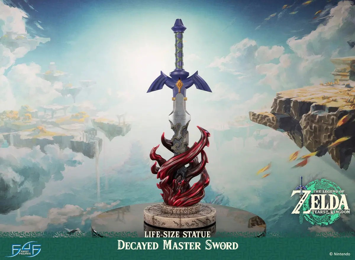 The Legend Of Zelda Tears Of The Kingdom: Decayed Master Sword (Pre-Order) 1