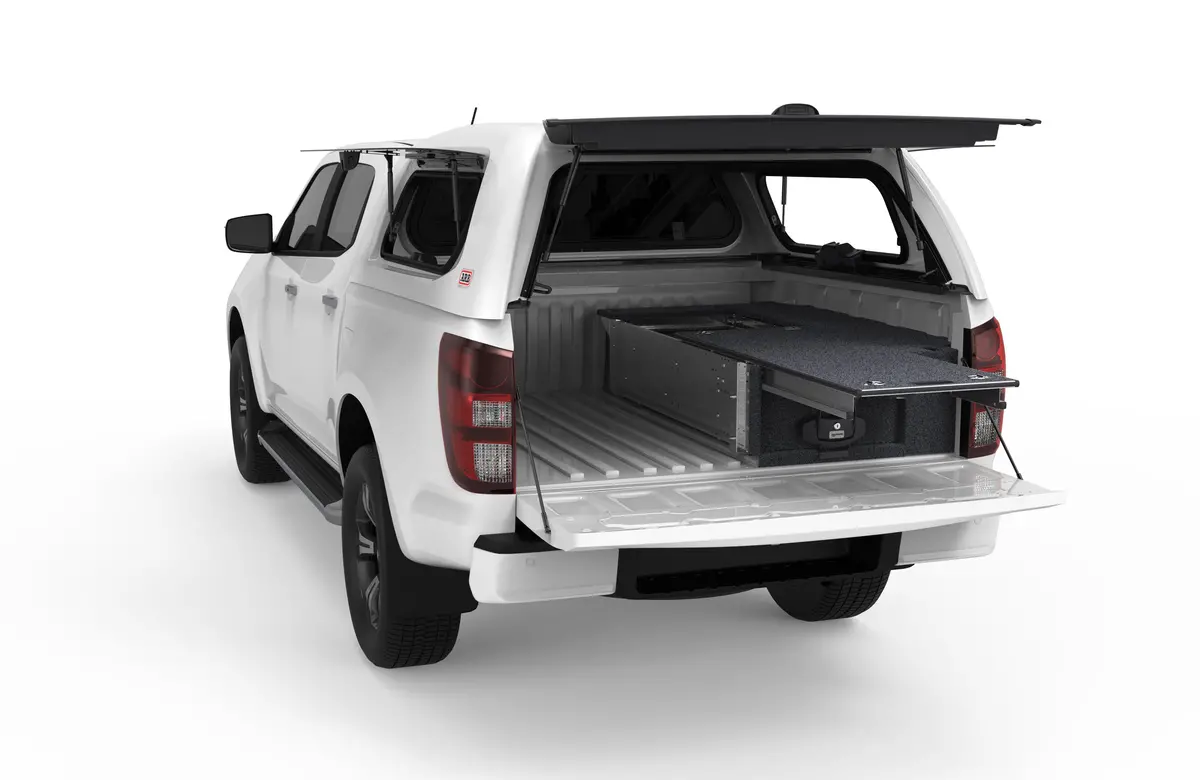 Isuzu D-Max (10/2020-Current) 4Wd Interiors Single Drawer With Roller Top 1