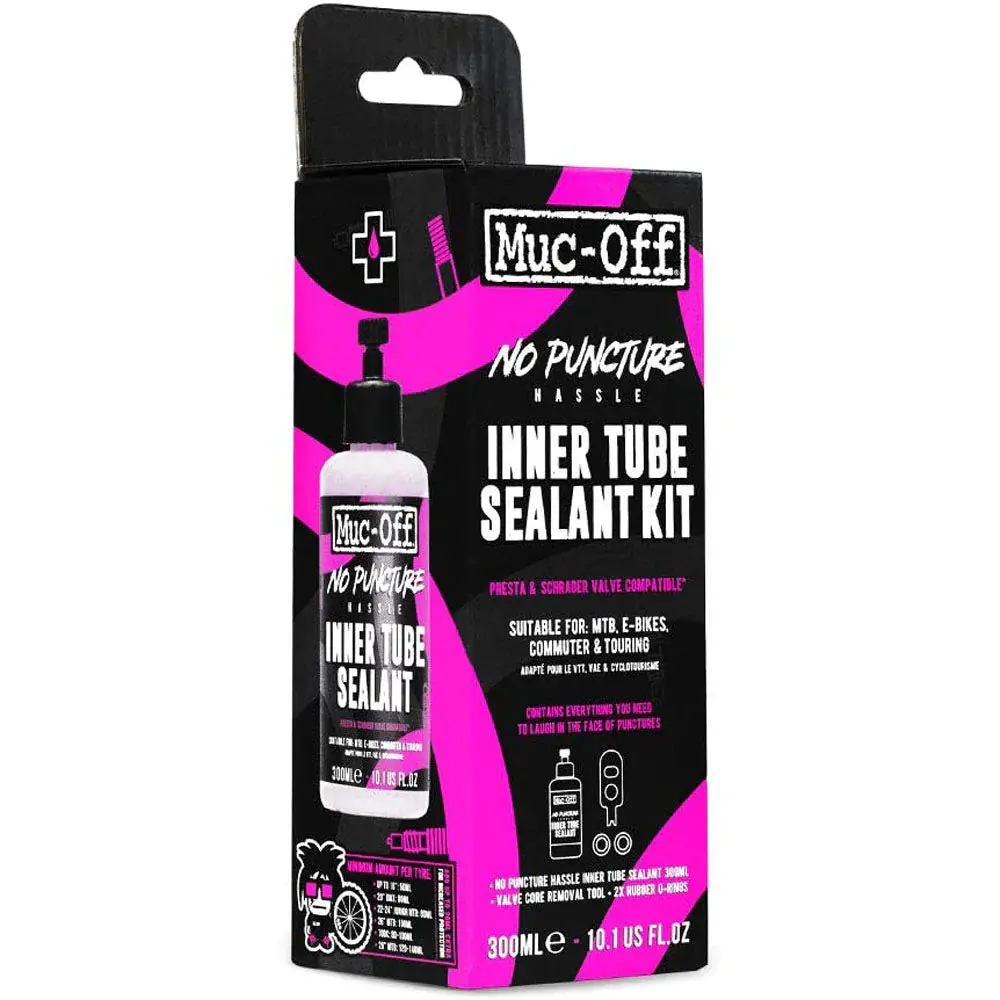 Muc Off Inner Tube Sealant (300Ml) Seals Punctures Up To 4Mm (X2 Inner Tubes Worth) 1