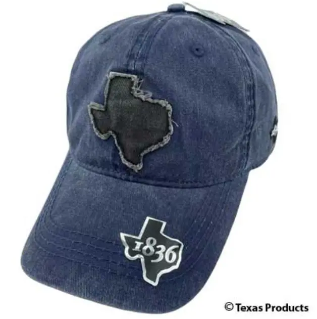 Navy Large Texas Shape Hat 1