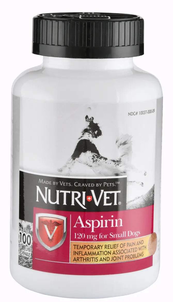 Nutri-Vet Aspirin (120Mg For Small Dogs) 1