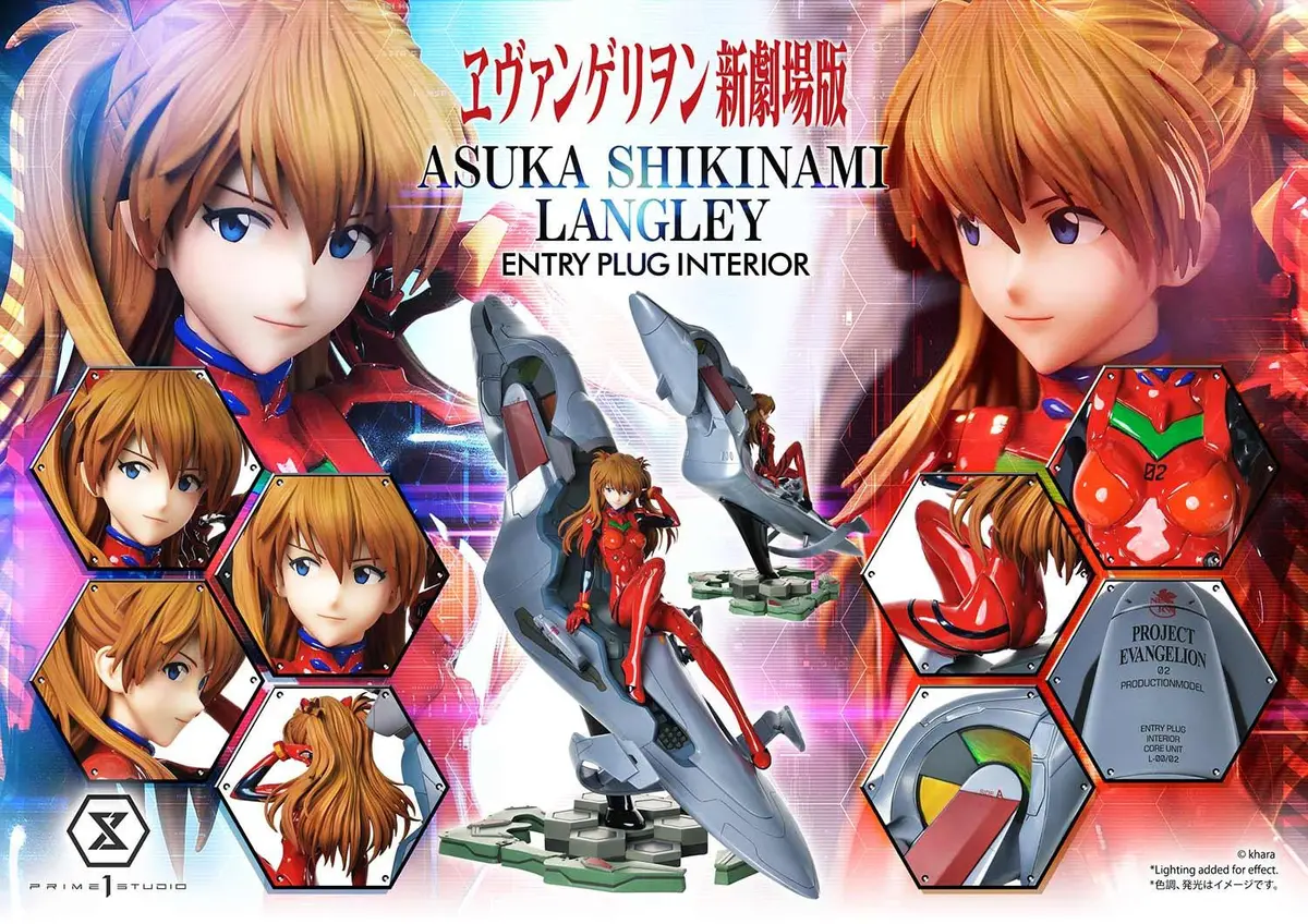 Rebuild Of Evangelion: Asuka Shikinami Langley Entry Plug Interior Bonus Version Statue 1