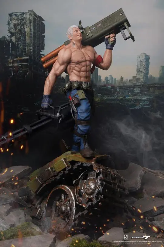 Pure Arts-Tekken : Bryan Fury 1/4 Scale Statue 1