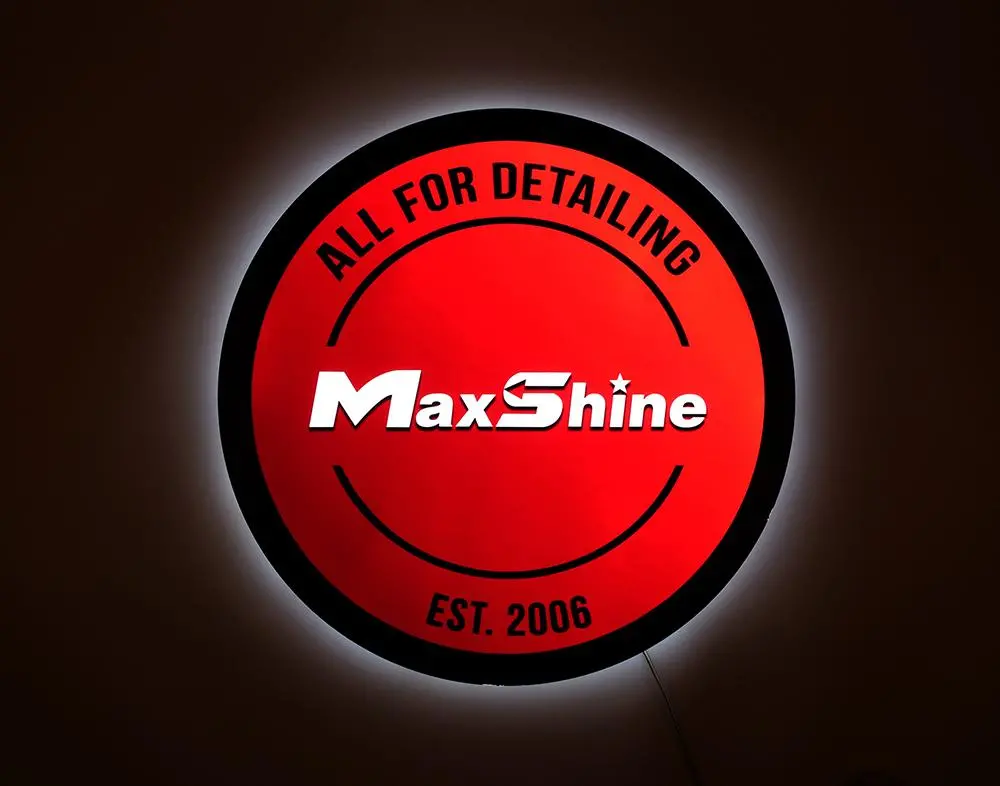 Maxshine Garage Logo And Sign 2