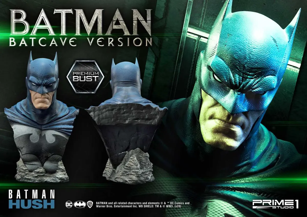 Dc Batman Hush: Batman Batcave Version Bust 1
