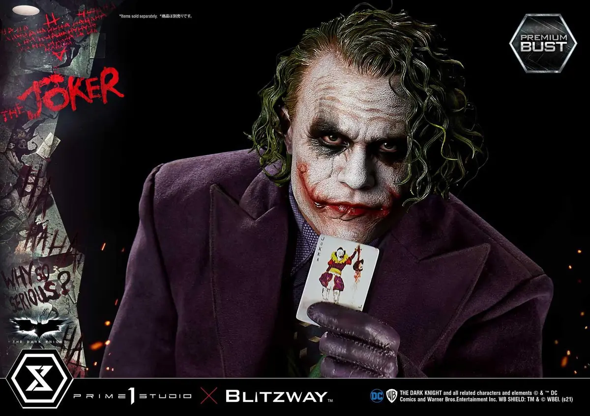 Dc The Dark Knight: The Joker Premium Bust 1