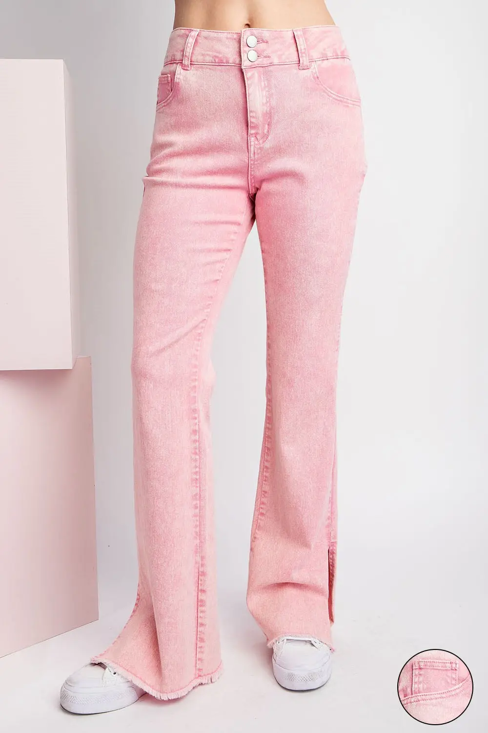 Mineral Washed Pants 1