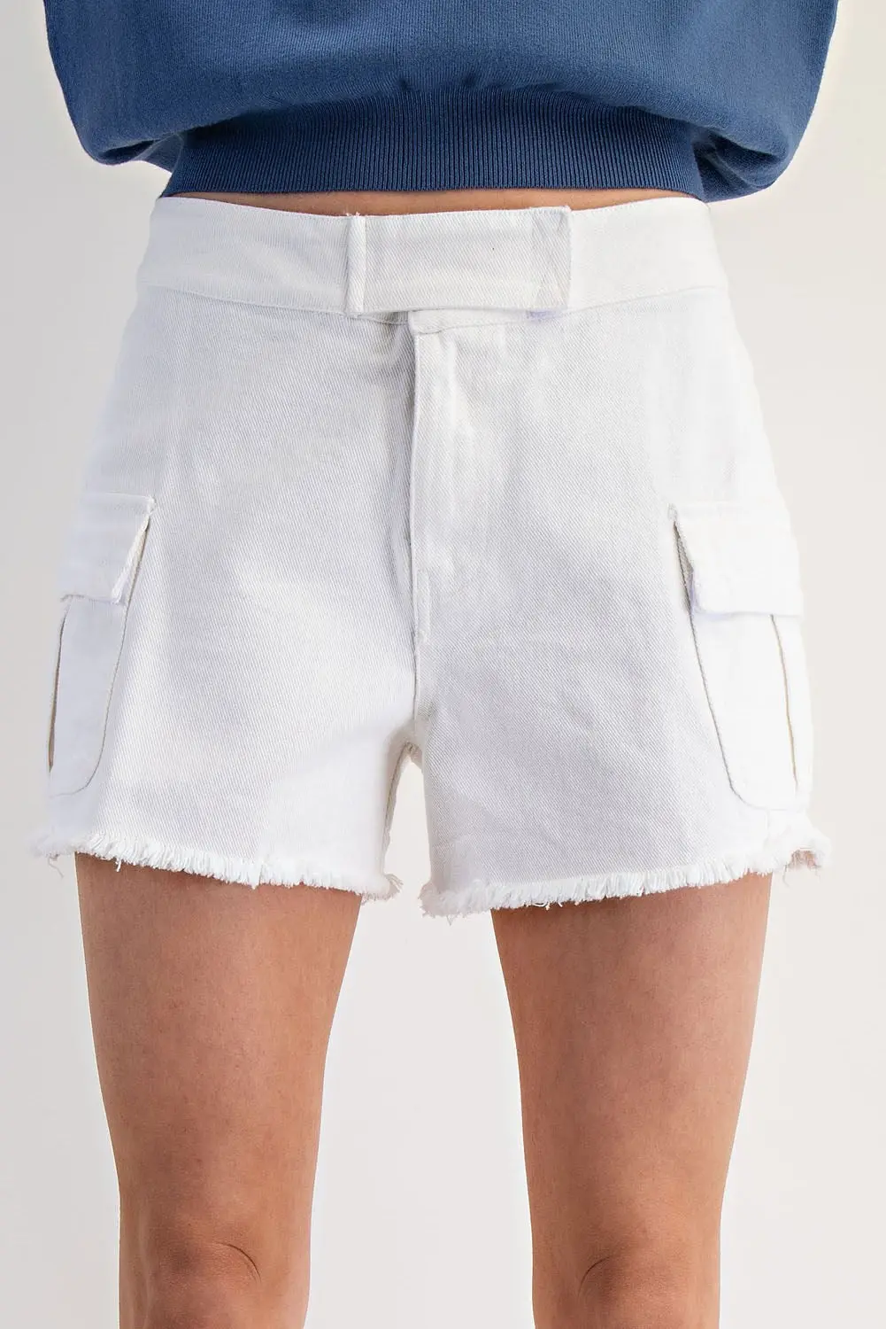 Mineral Washed Shorts 1