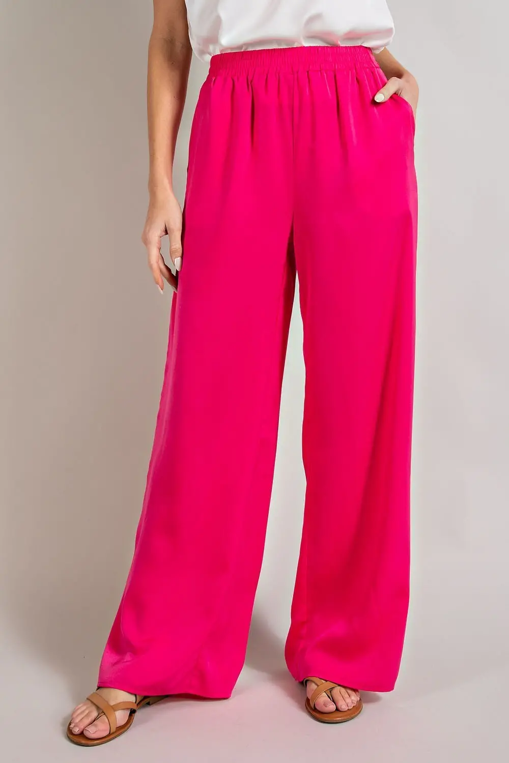 Straight Leg Pocket Pants 1