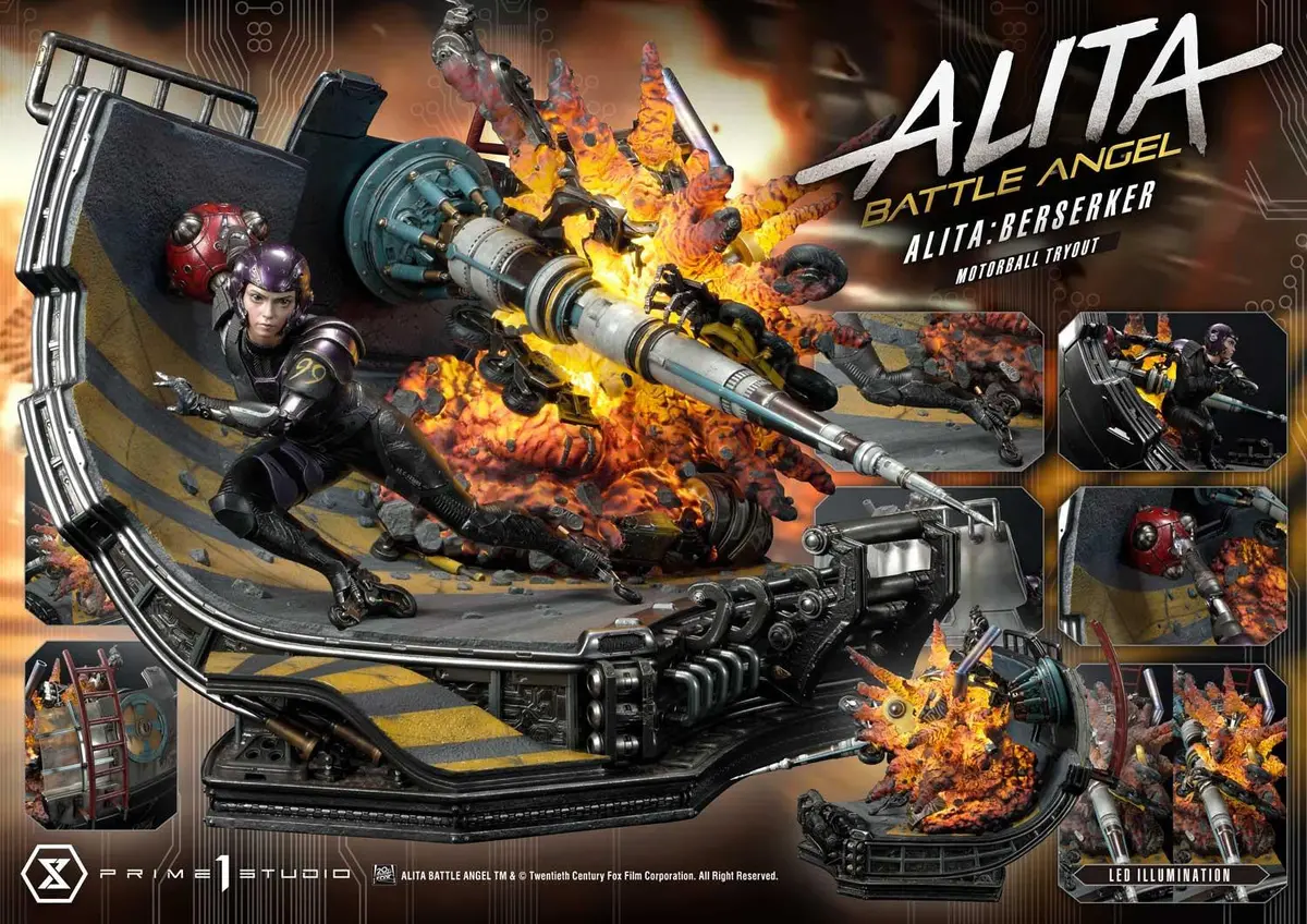 Alita Battle Angel (2019): Berserker Motorball Tryout Bonus Version 1