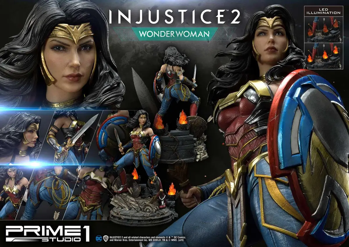 Injustice 2 Wonder Woman 1