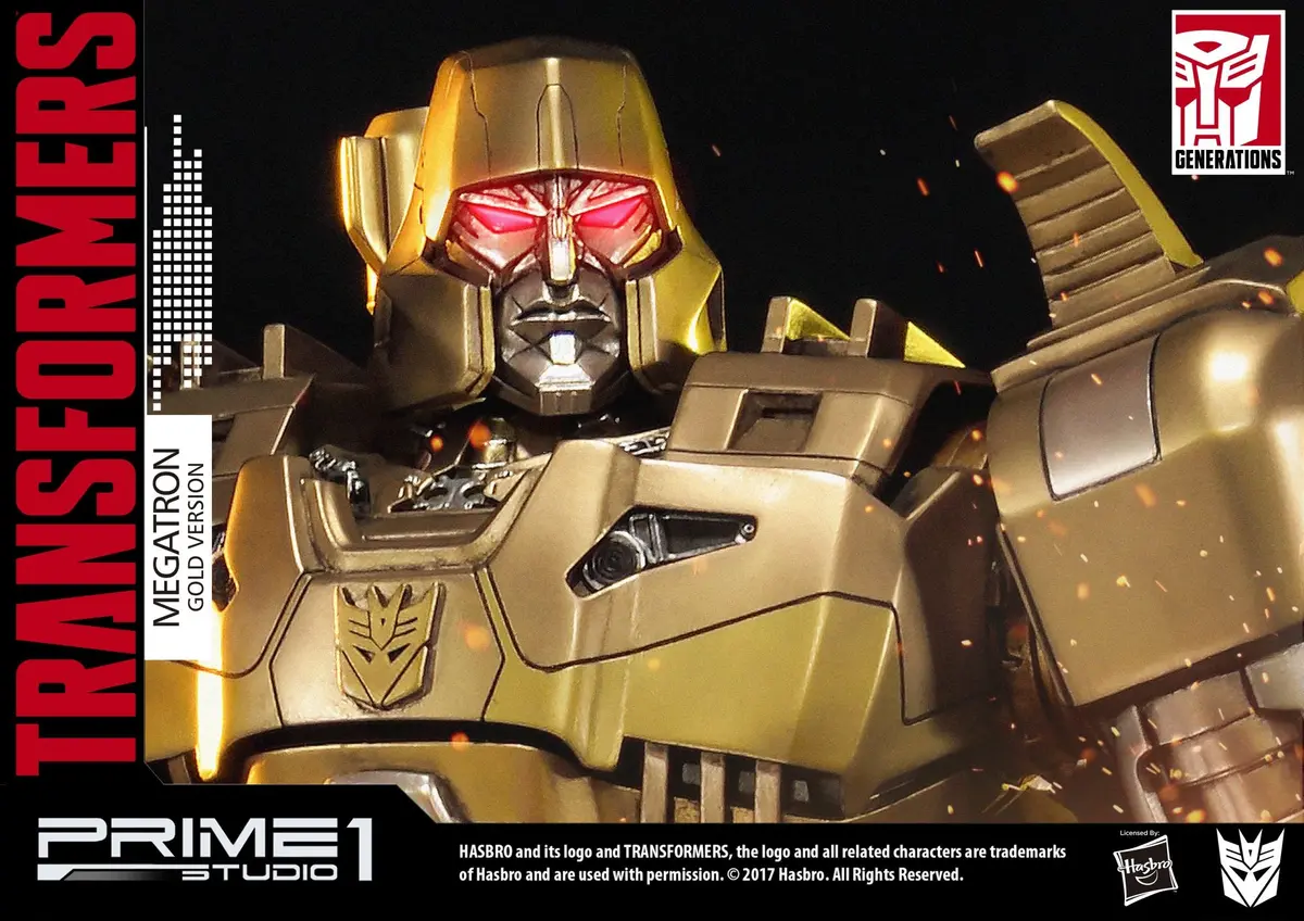 Transformers G1: Megatron Gold Version 1