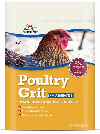 Manna Pro: Poultry Grit With Probiotics 5Lbs 1