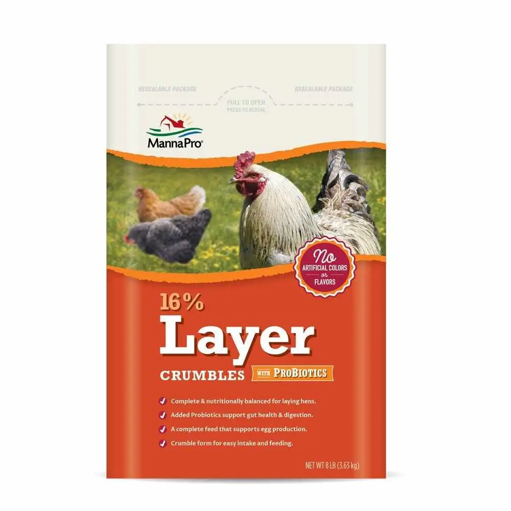 Layer 16% Crumbles With Probiotics 1