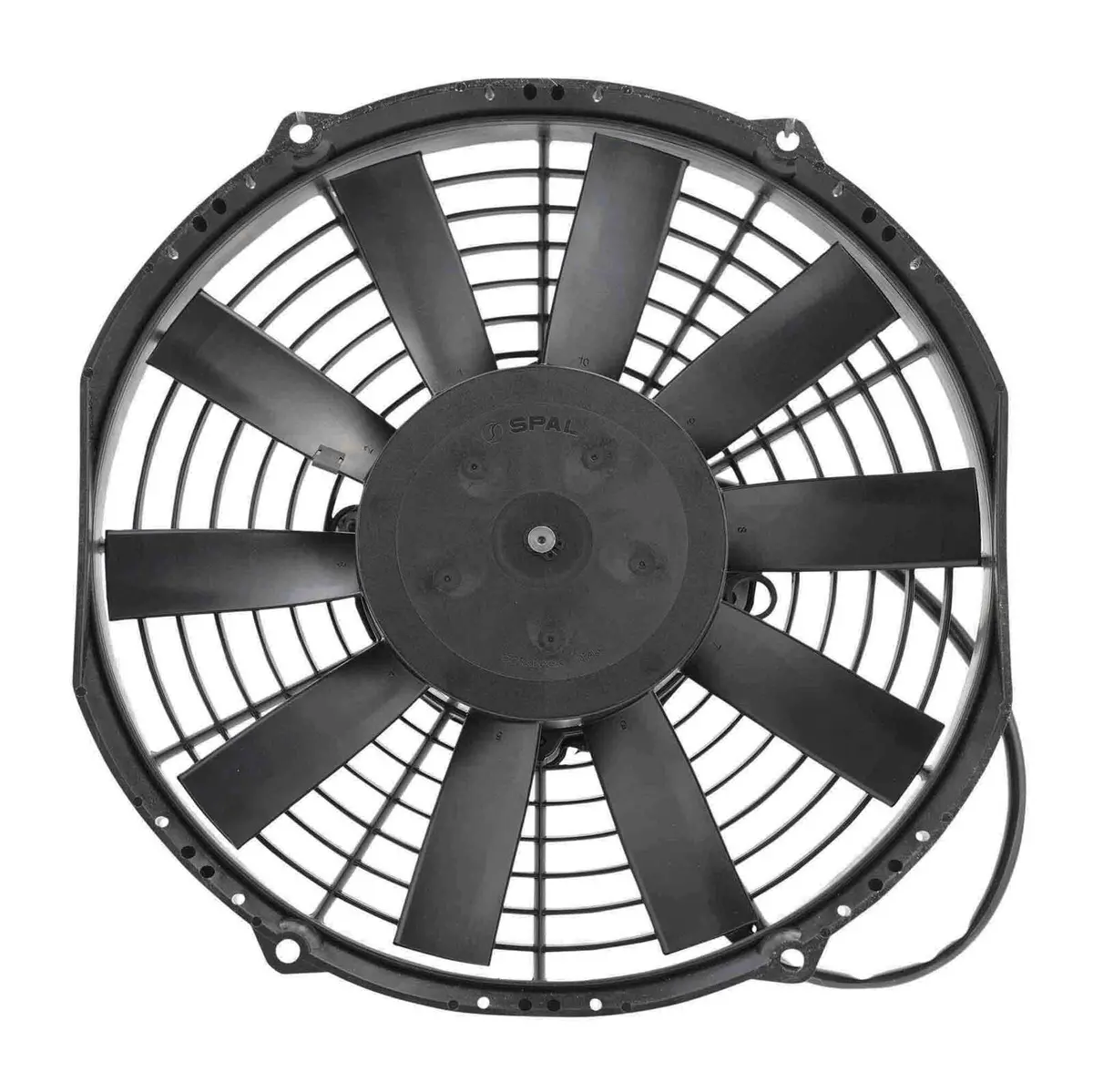 Spal Universal Fan 10" Fan Straight Blade Push 12V (631Cfm) (52Mm Deep) 1