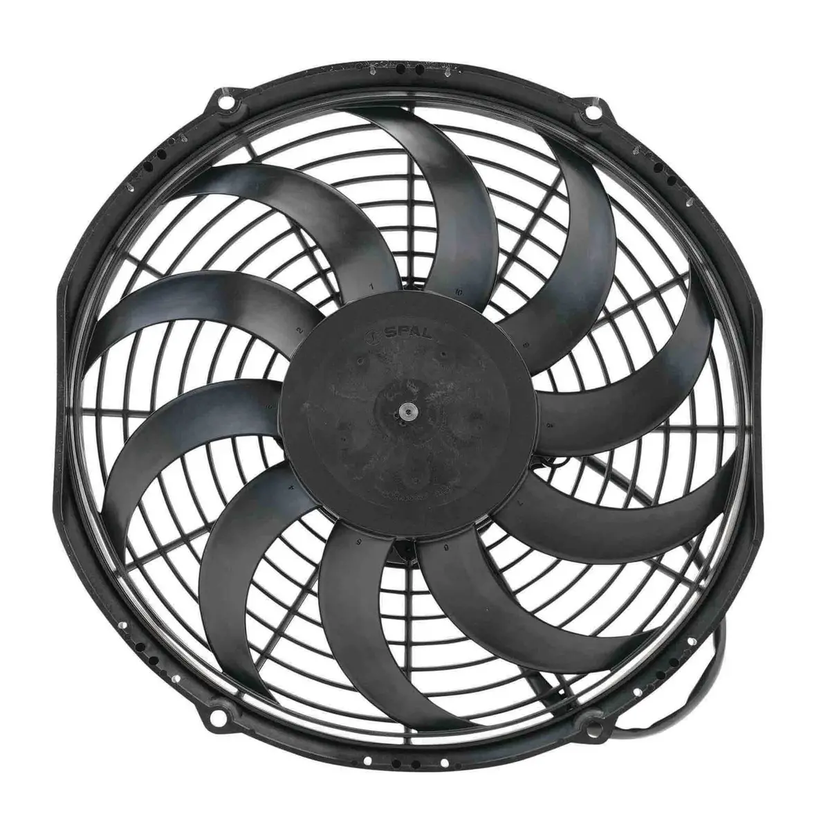 Spal Universal Fan 11" Fan Skew Blade Push 12V (832Cfm) (52Mm Deep) 1