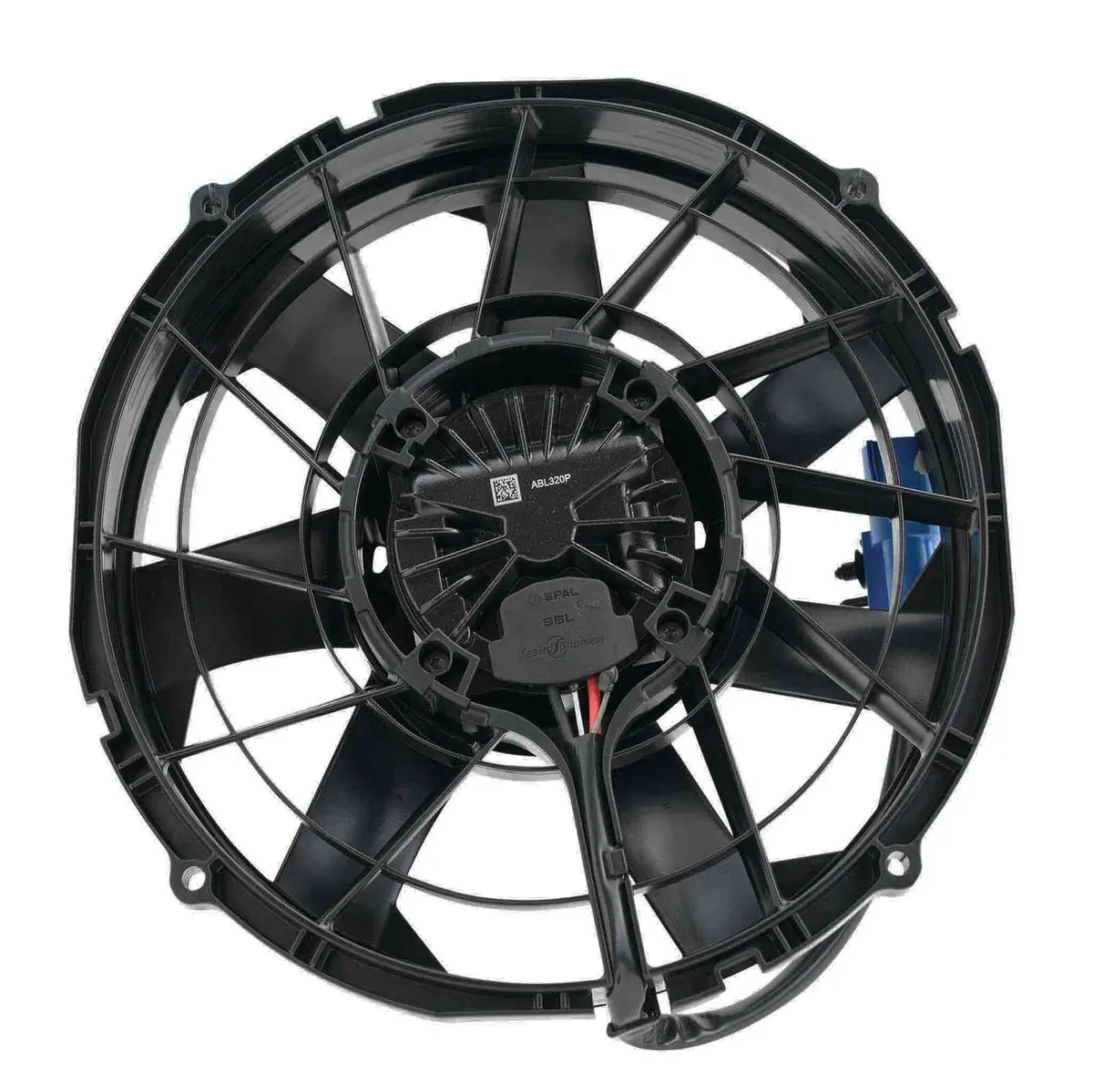 Spal Universal Fan 12" Fan Paddle Blade Pull Brushless 12V (1802Cfm) (80Mm Deep) 1