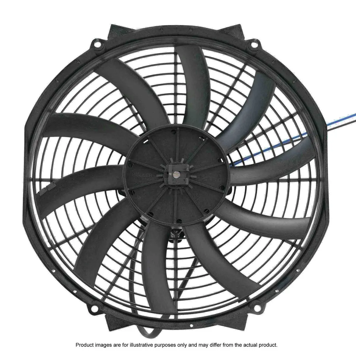 Spal Universal Fan 13" Fan Skew Blade Pull 12V (1710Cfm) (87Mm Deep) 1