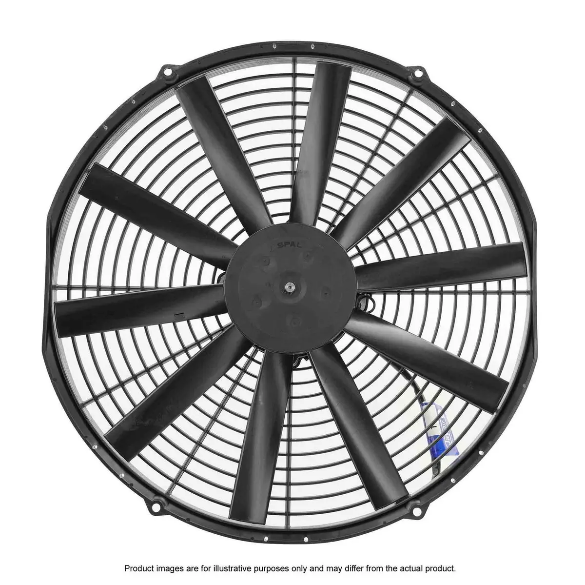 Spal Universal Fan 16" Fan Straight Blade Push 12V (1505Cfm) (62Mm Deep) 1