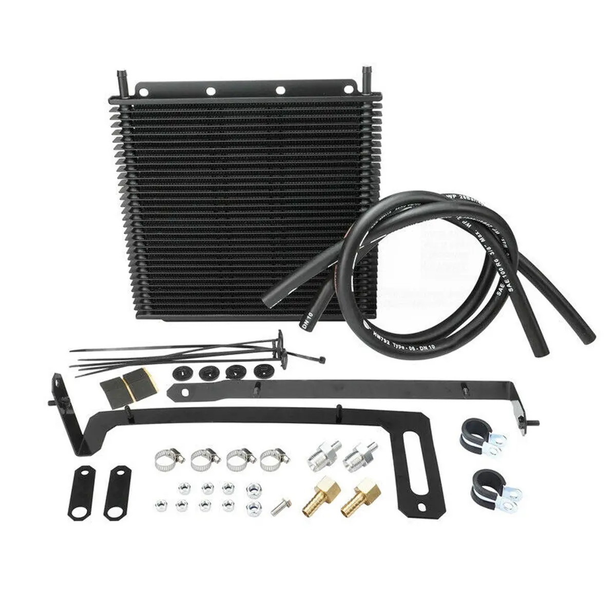 Ford Falcon Bf / Fg Trans Oil Cooler Kit - 3/8" Barb 1