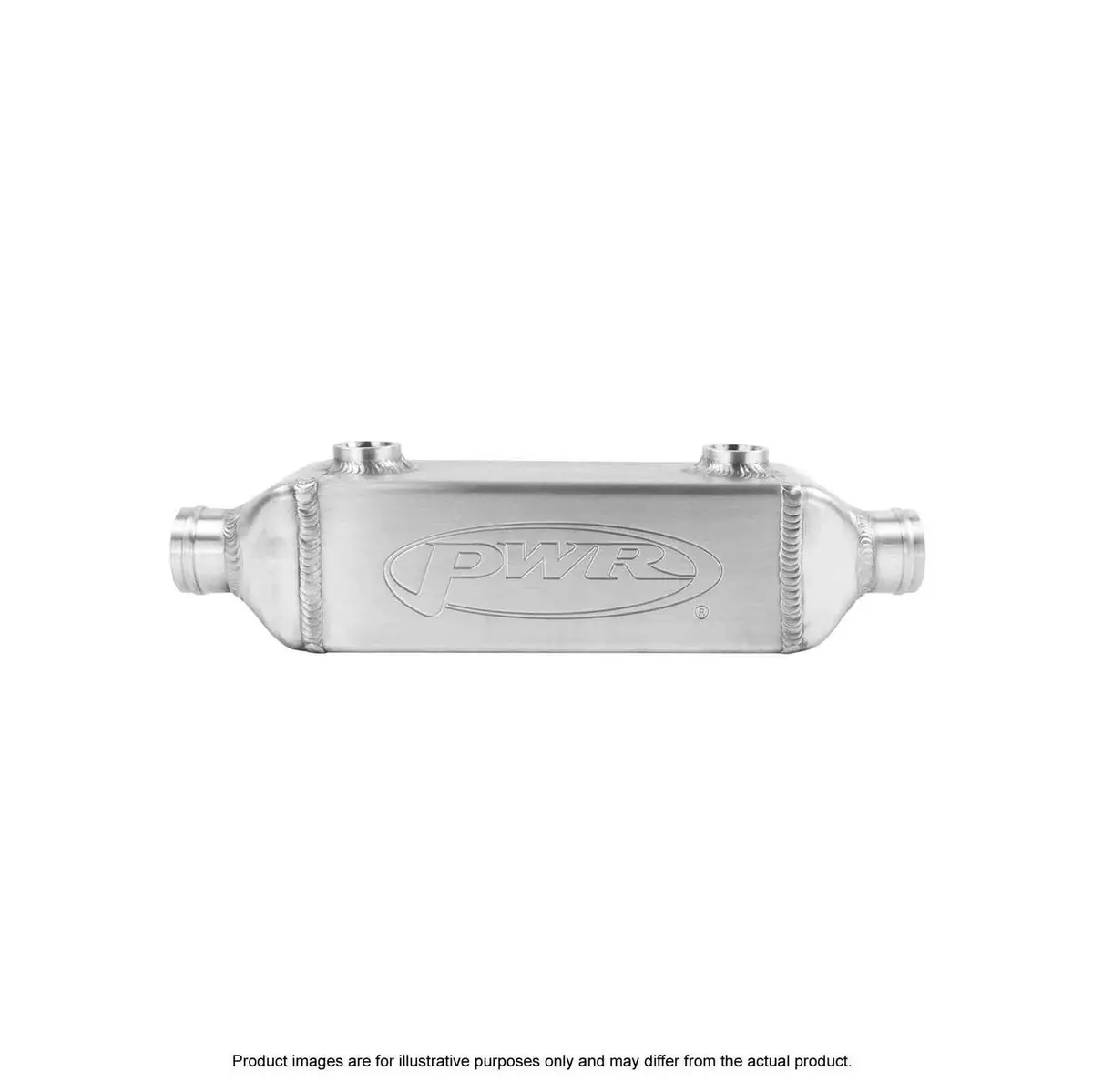 Universal Water To Oil Engine Oil Cooler  3"X 3"X 6" With 44Mm Water Outlets 1
