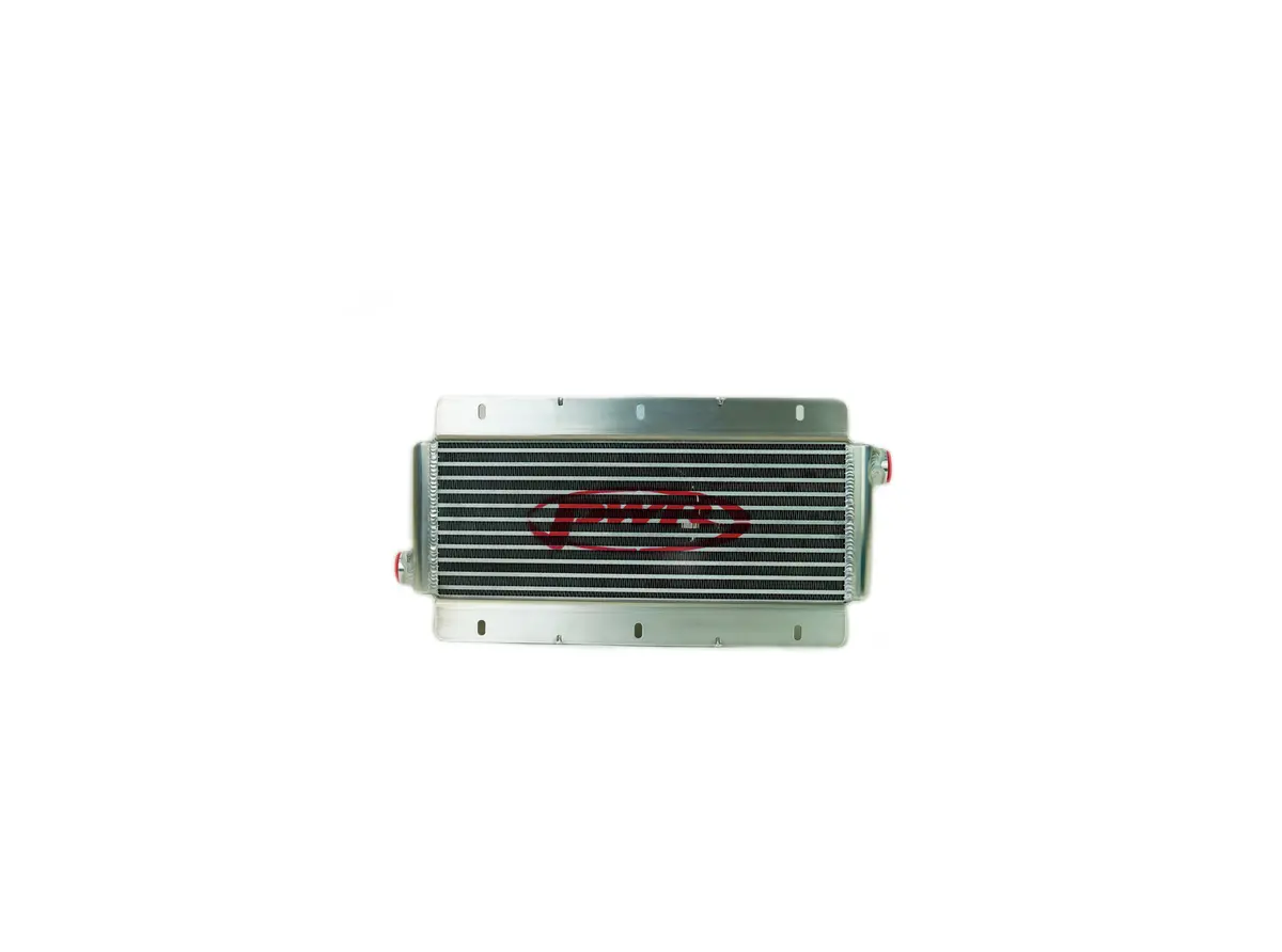 42Mm Universal Oil / Fuel Cooler Module With Triple Fan Shroud Assembly 1