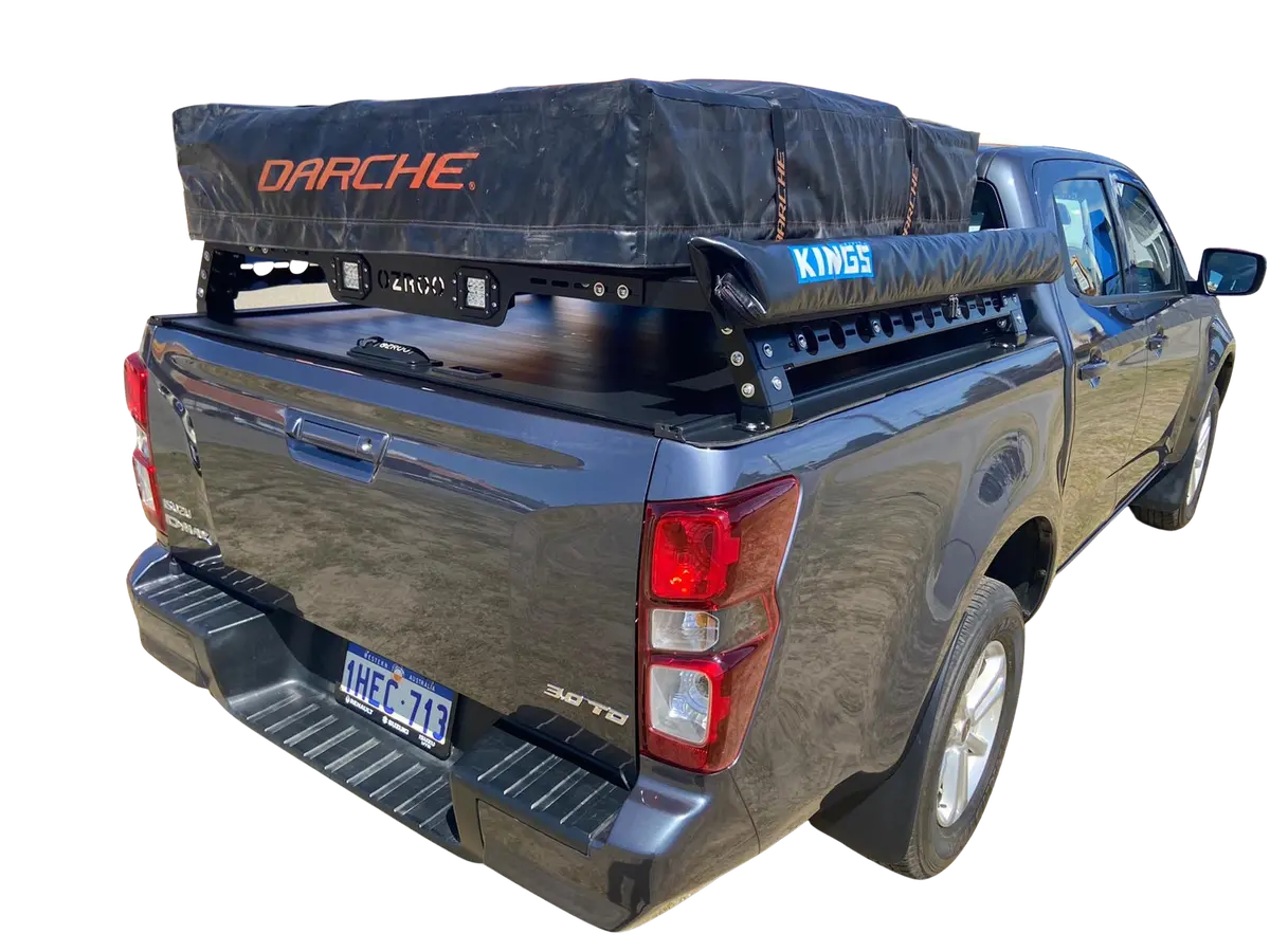 Isuzu D-Max (2021-2025) Space Cab Lockable Roller Ute Tray Cover 1