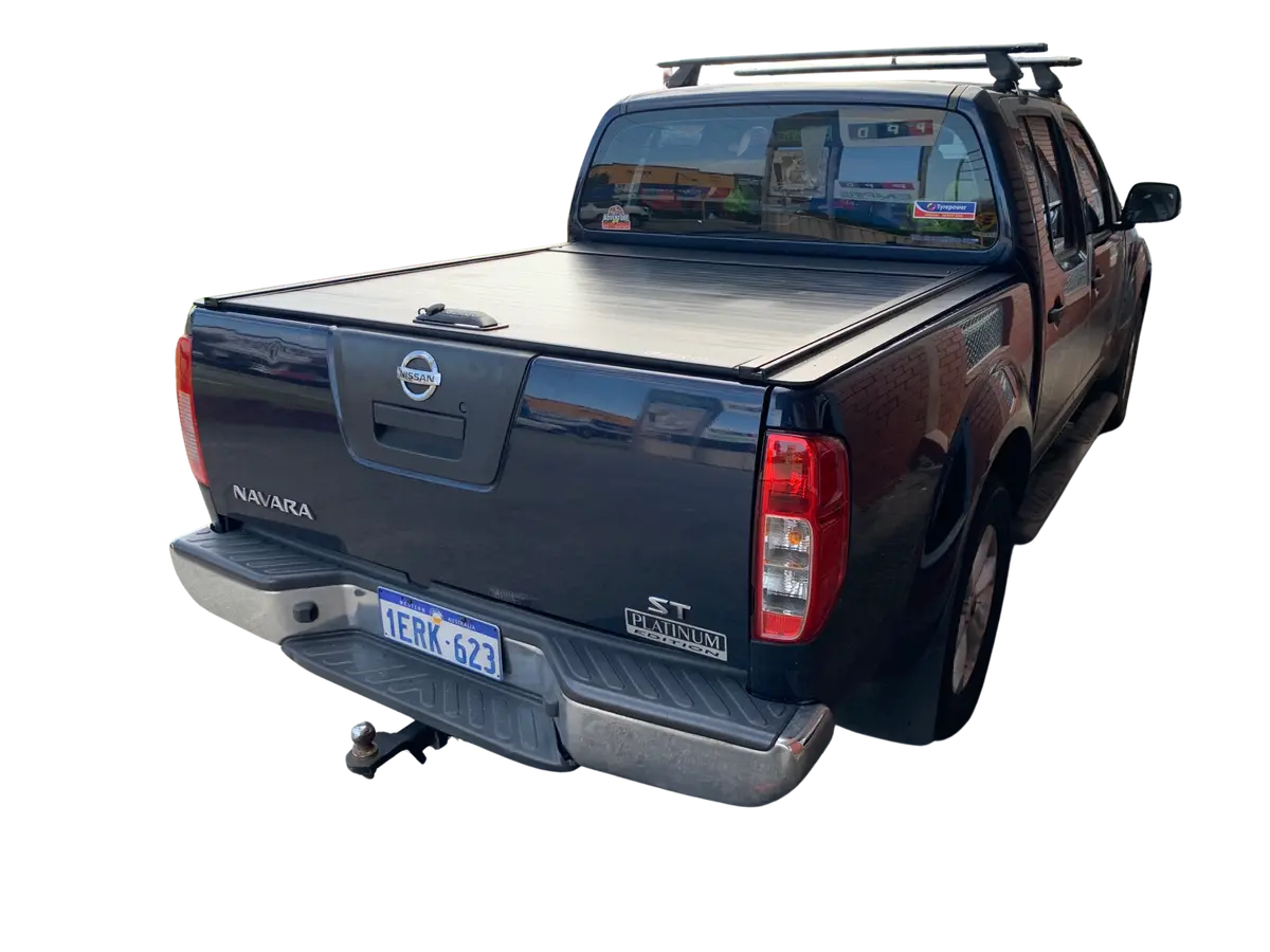 Nissan Navara (2005-2014) D40 Space / King Cab Lockable Roller Ute Tray Cover 1