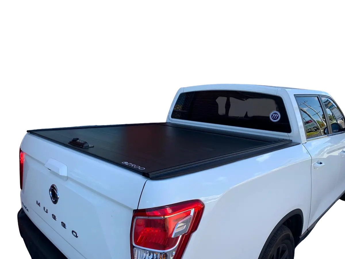 Ssangyong Musso (2017+) Lockable Roller Ute Tray Cover 1