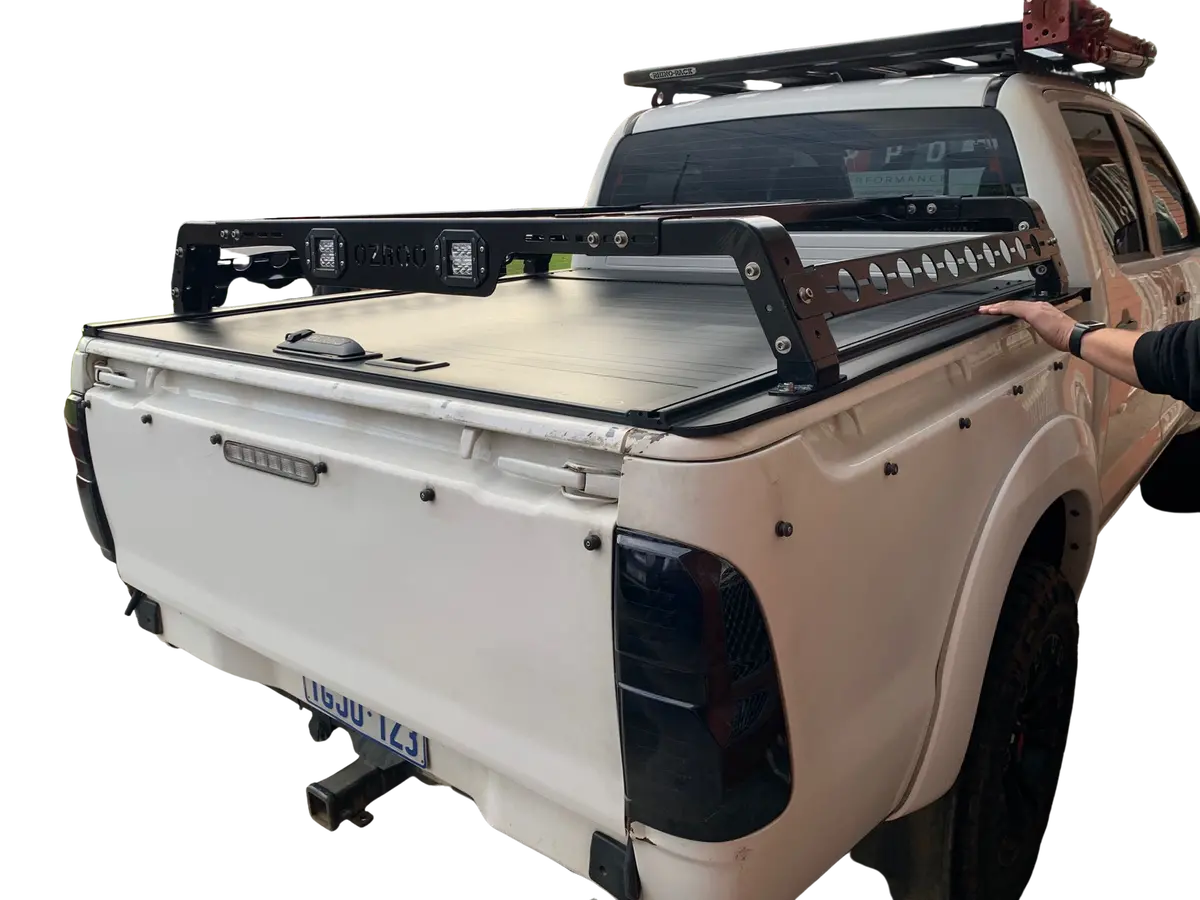 Toyota Hilux  (2005-2015) Kun Lockable J Deck Tub Roller Ute Tray Cover 1