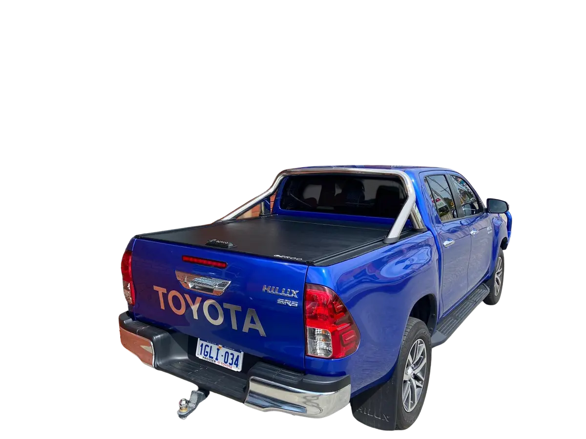 Toyota Hilux (2015-2024) Extra Cab Gun Lockable Roller Ute Tray Cover 1