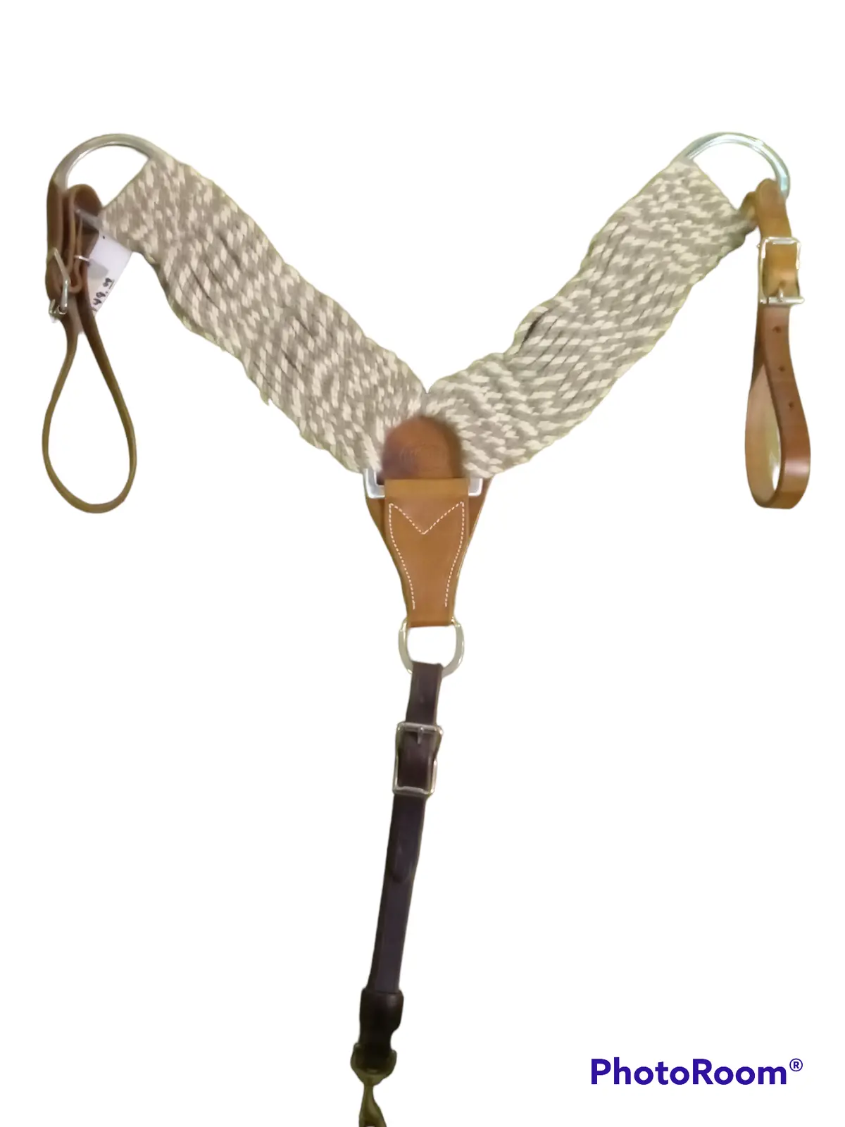 3" Mohair/Alpaca Breast Collar 1
