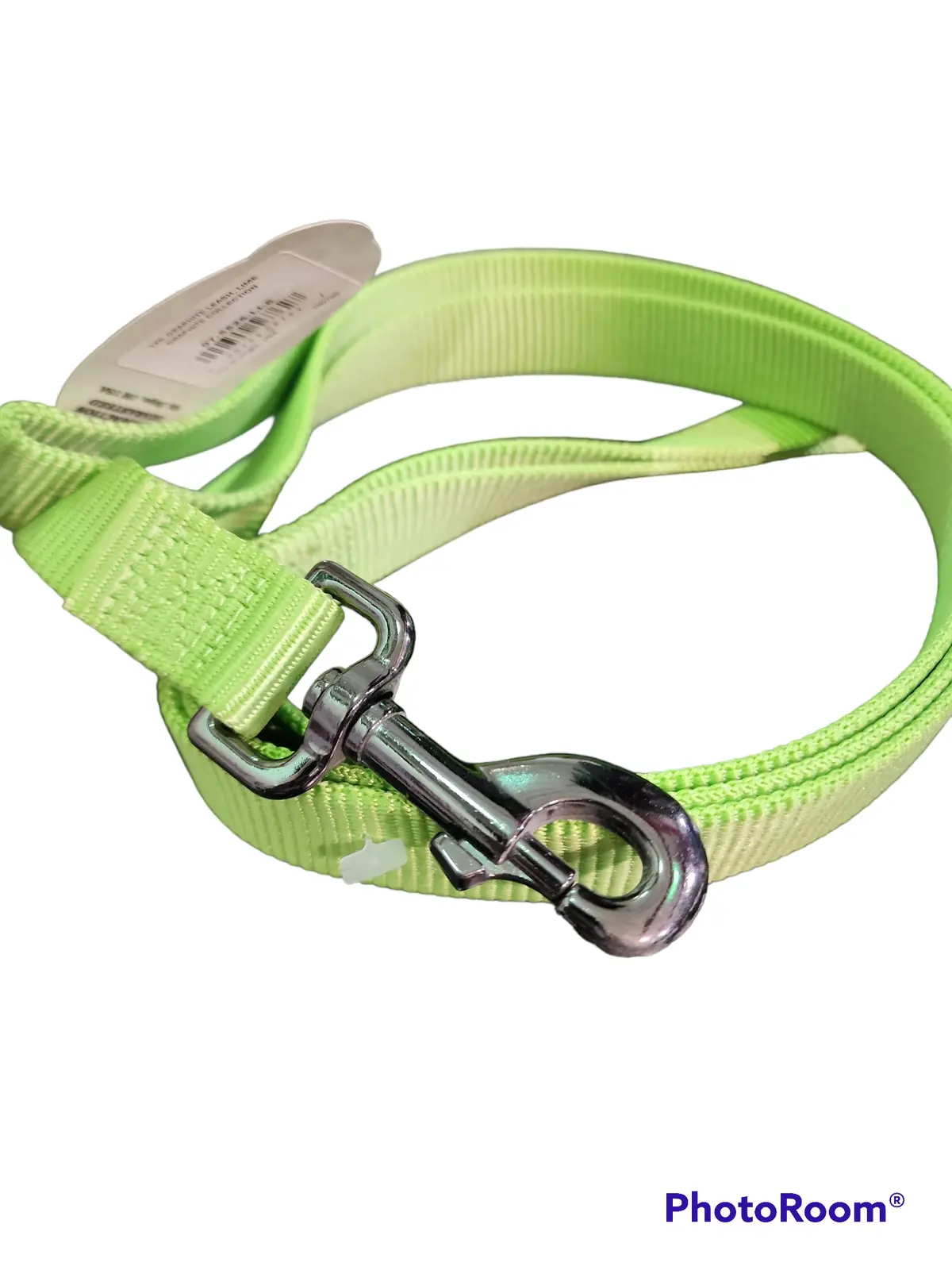 1 X 6" Graphite Leash, Lime Green 1
