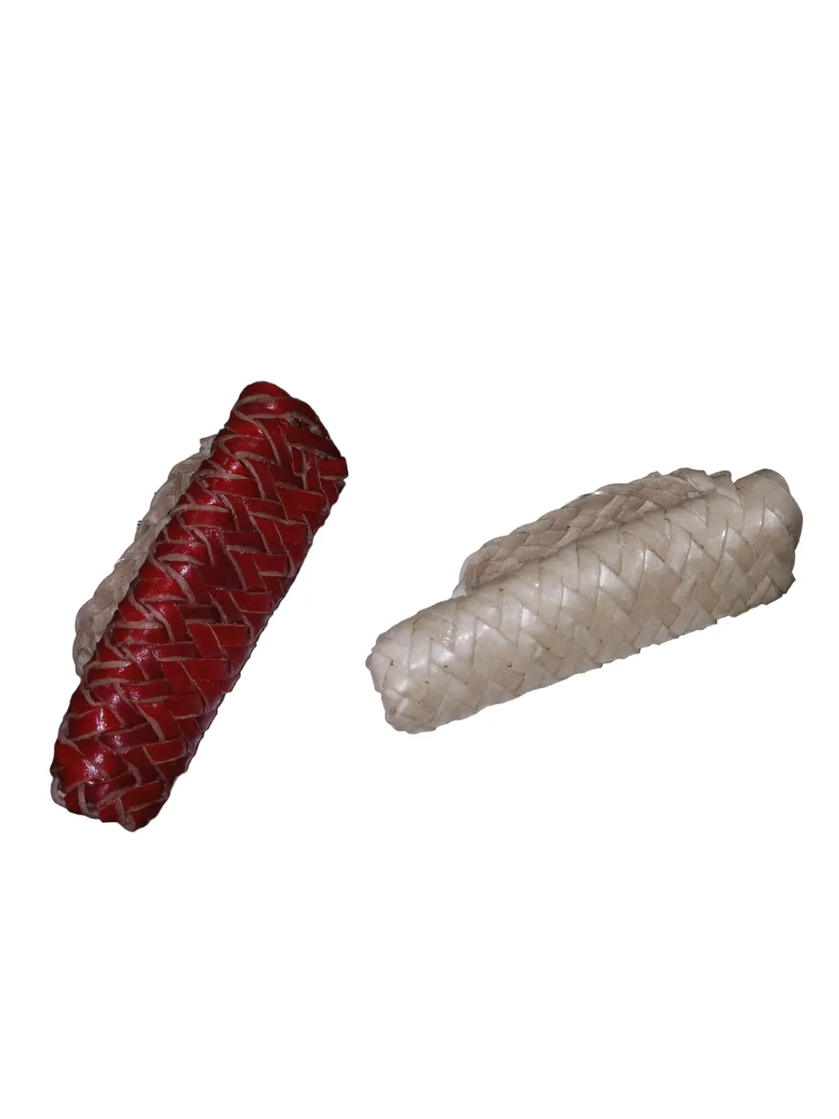 Knife Scab - Knife Scabbard Medium Braided Rawhide Mt-56100 1