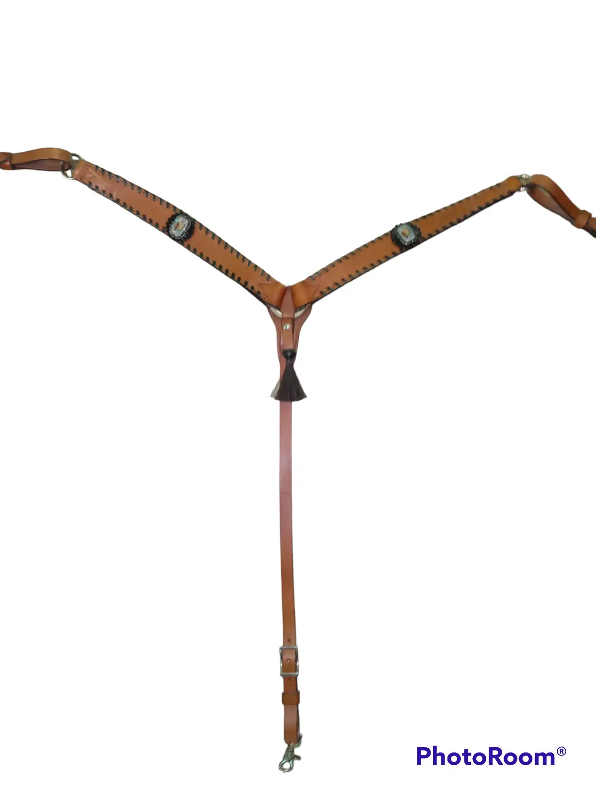 Indian Chief Heavy Breast Collar- Alamo - 3523 1